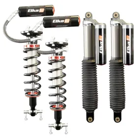 07-18 Silverado Elka 2.5 RESERVOIR FRONT & REAR SHOCKS KIT 90243