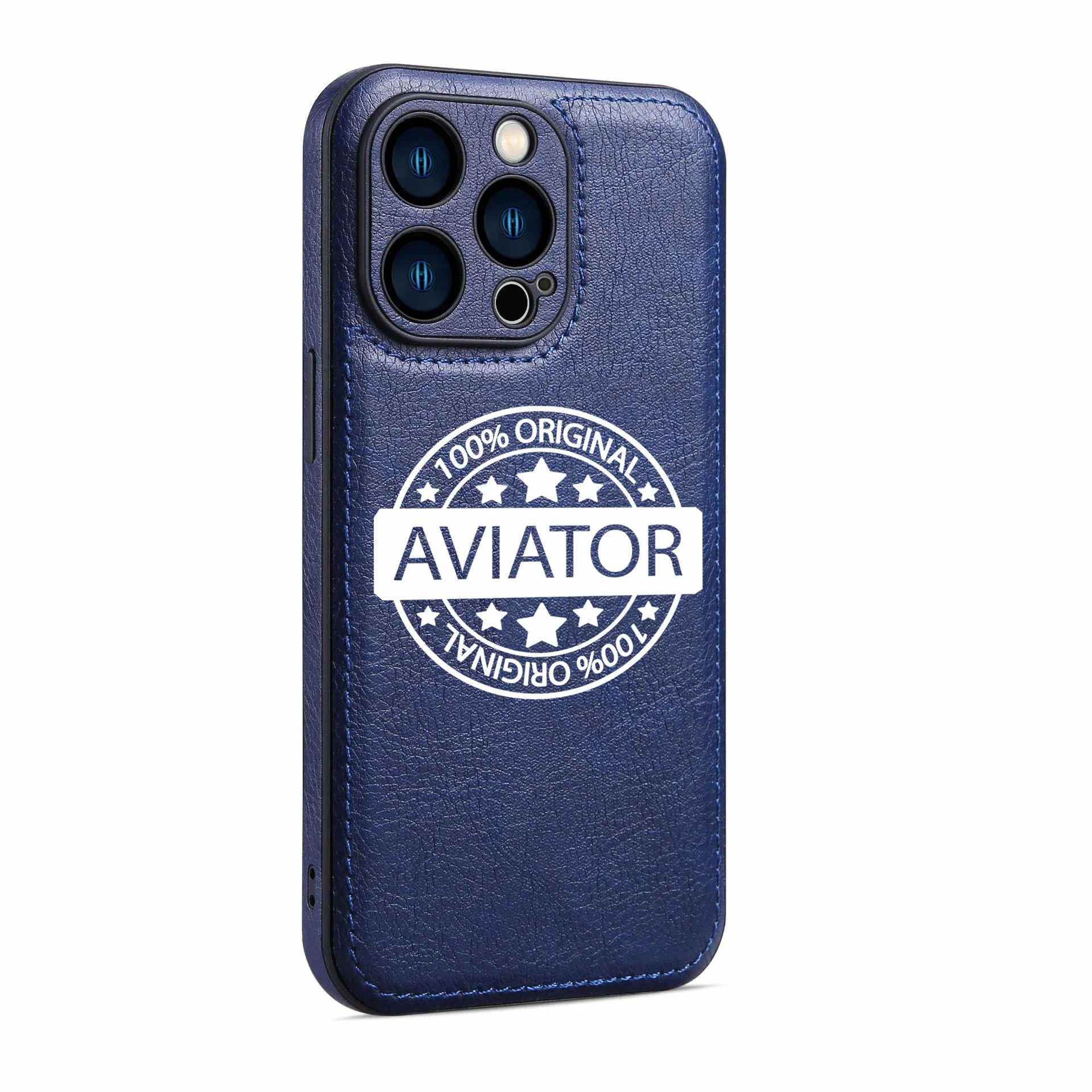 100 Original Aviator Designed Leather iPhone Cases