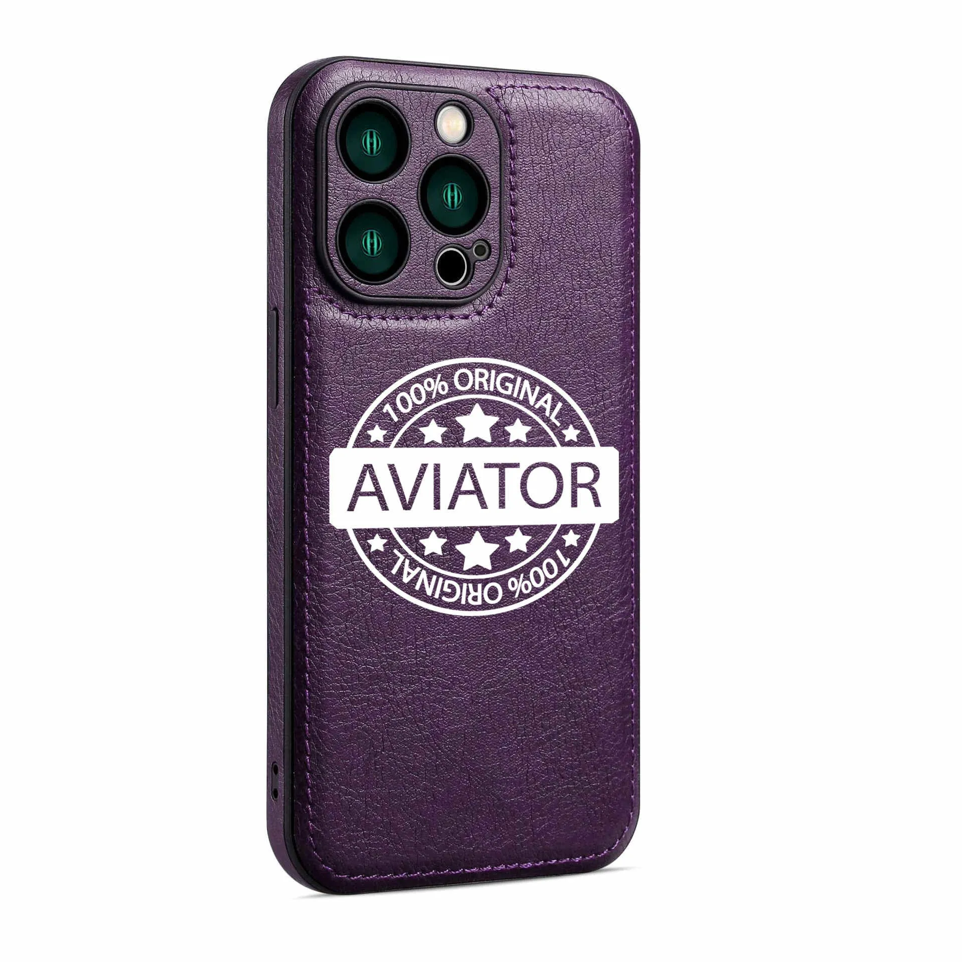 100 Original Aviator Designed Leather iPhone Cases