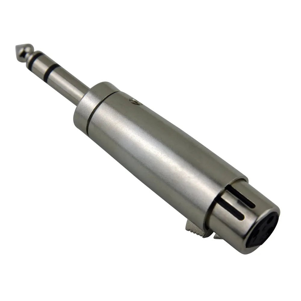 2x Pig Hog Solutions XLR(F) to TRS(M) Adapter