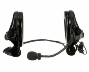 3M PELTOR SwatTac V Headset MT20H682BB-19 SV Neckband, Dual Lead Standard Dynamic Mic NATO Wiring Black | Free Shipping and No Sales Tax