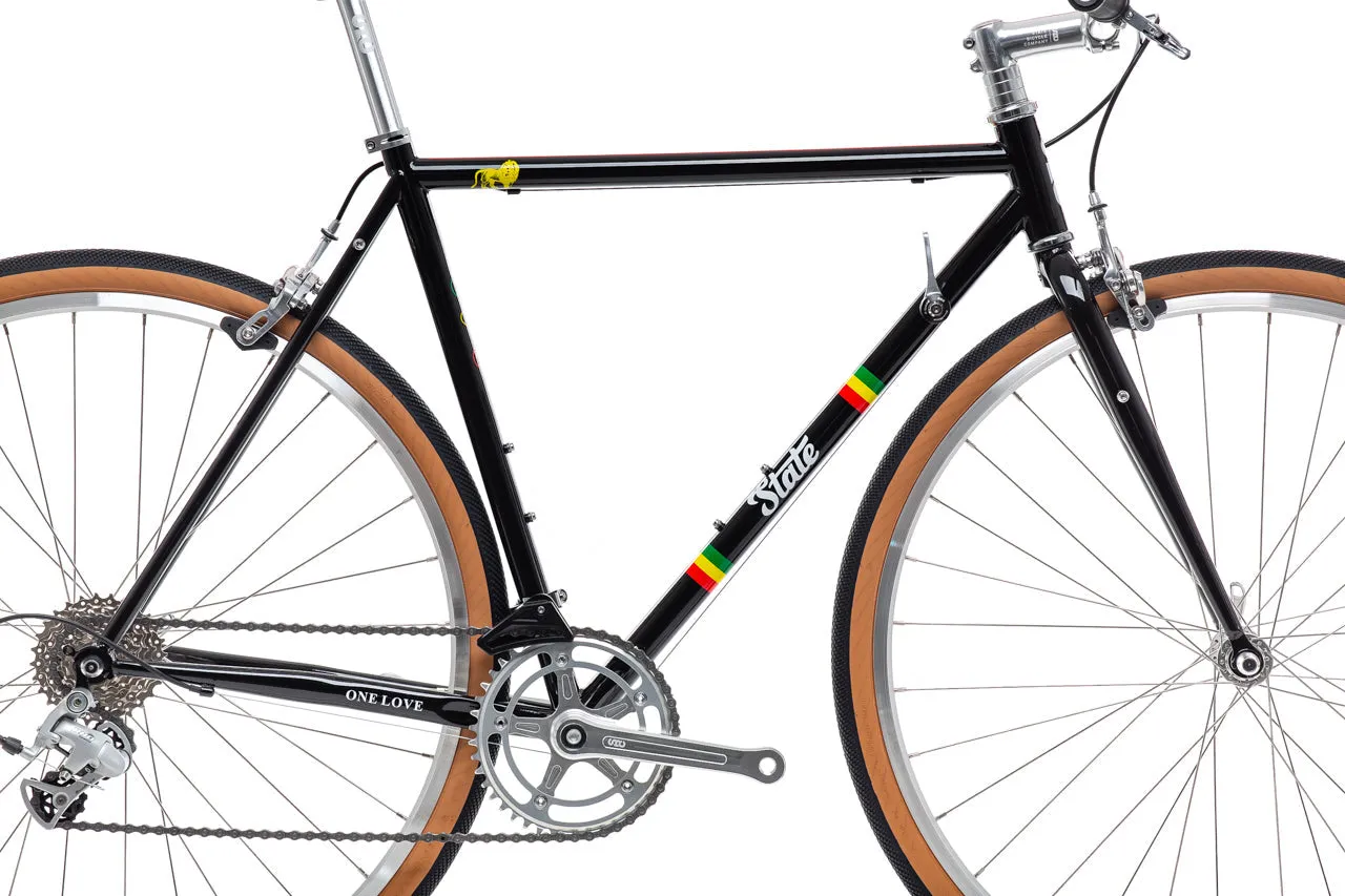 4130  BOB MARLEY - RASTA-STRIPE BLACK