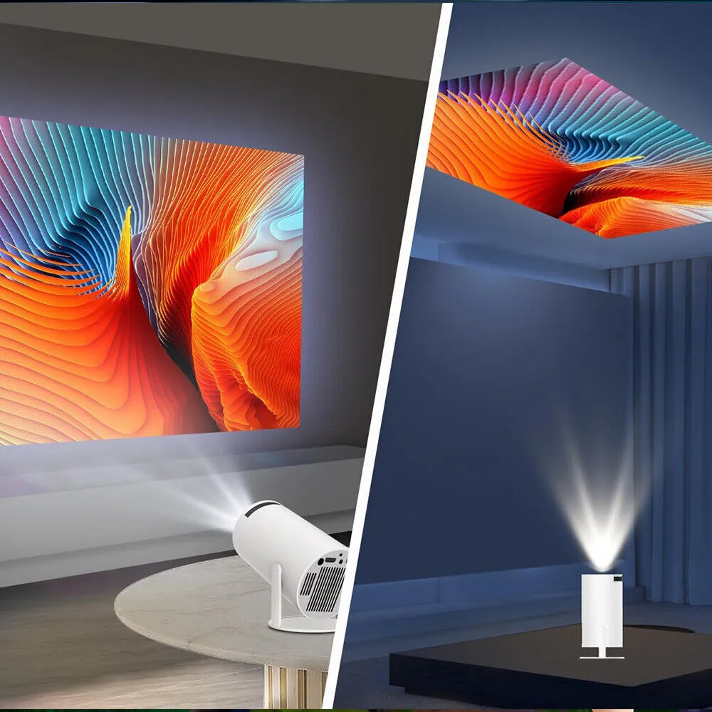 5G WiFi 4K LED Projector | Smart Android HD Home Theater with Bluetooth & USB