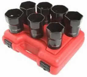 7 Piece Wheel 4X4 Truck Axle Bearing Locknut Socket Wrench Tool Set