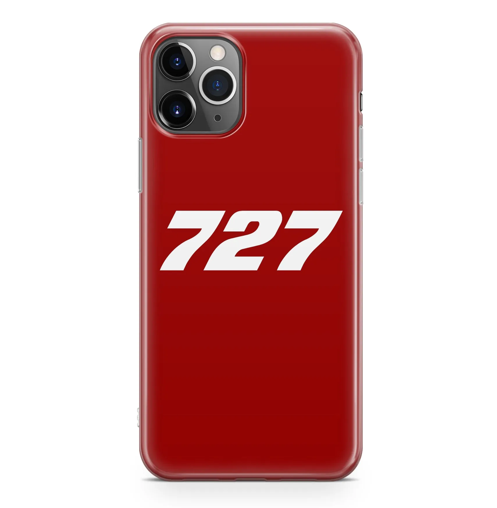 727 Flat Text Designed iPhone Cases