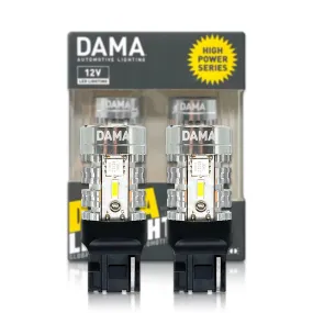 7440: DAMA High Power White / Amber LED Bulbs w/ CANbus | Pack of 2