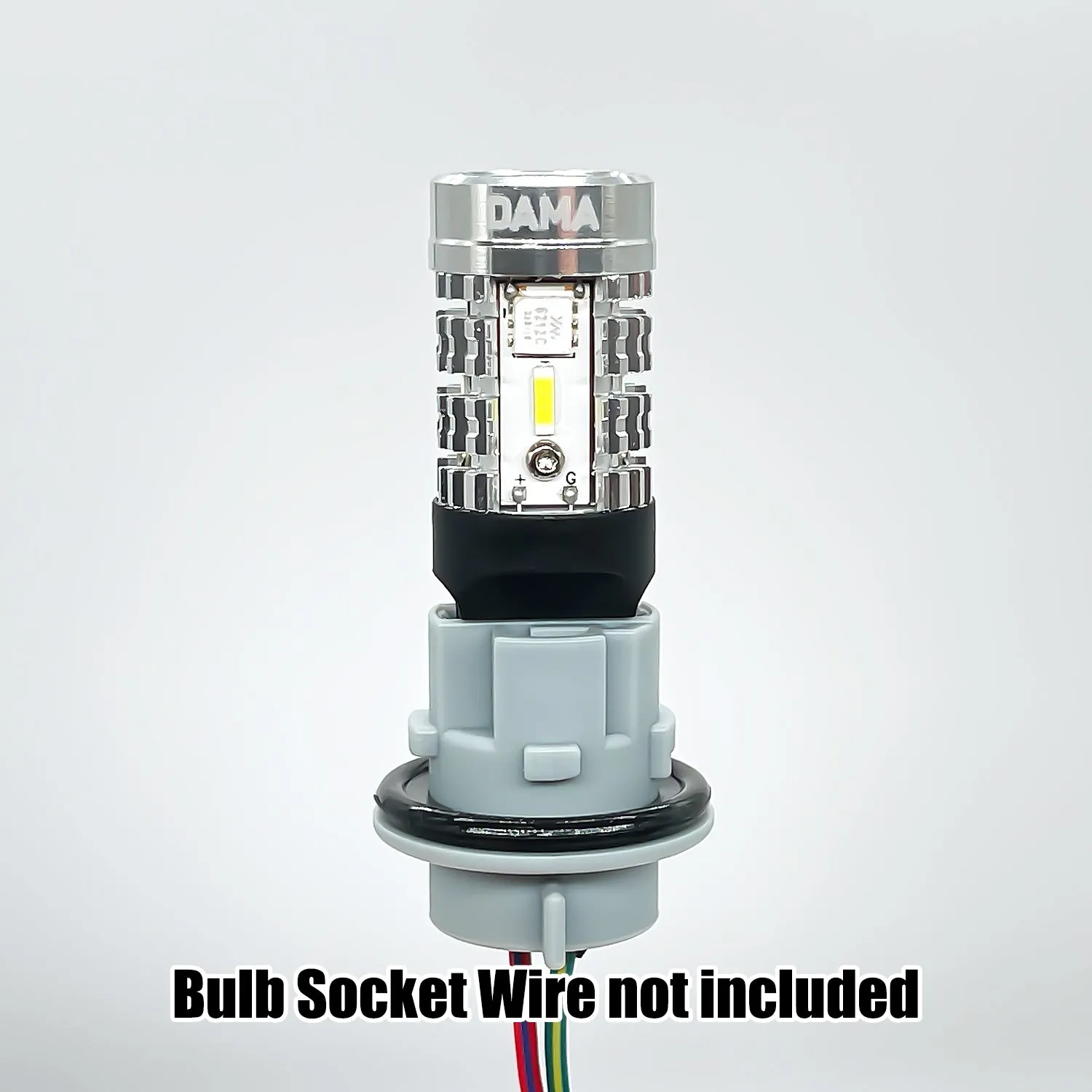 7440: DAMA High Power White / Amber LED Bulbs w/ CANbus | Pack of 2