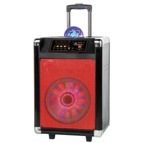 8" Portable Bluetooth DJ Speaker