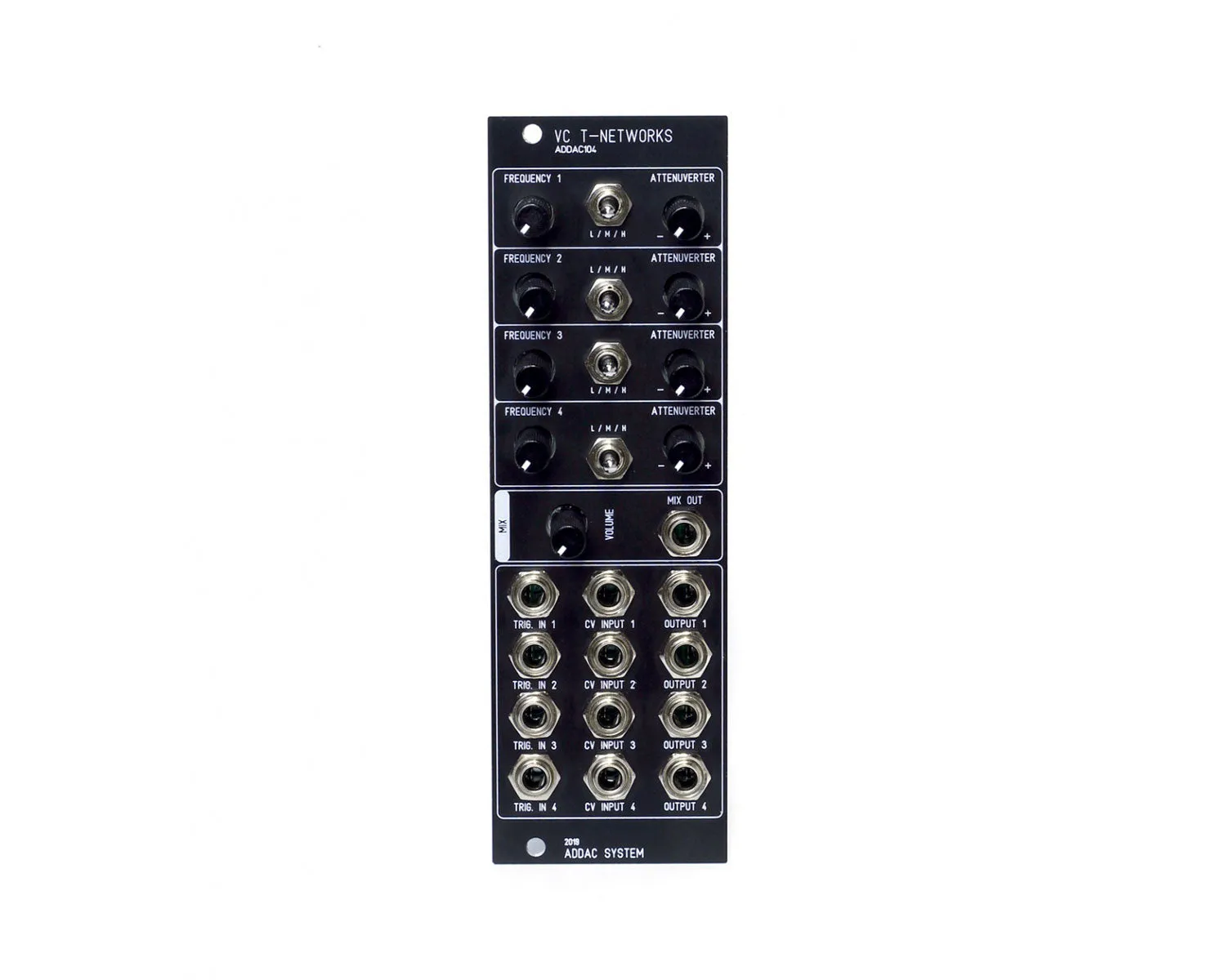 ADDAC Systems ADDAC104 VC T-Networks