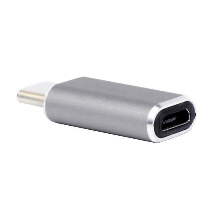 Aluminum Micro USB to USB-C 3.1 Connector Adapter