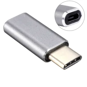 Aluminum Micro USB to USB-C 3.1 Connector Adapter