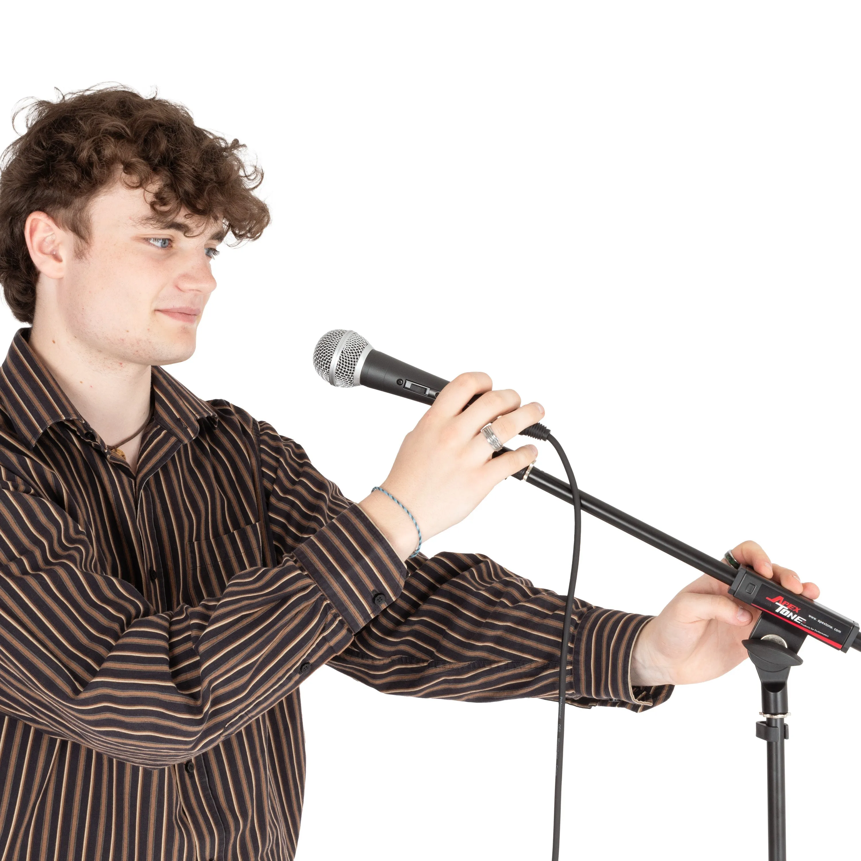 Apextone boom microphone stand