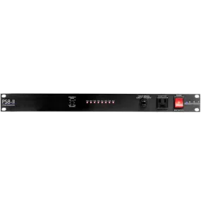 ART PS8-II 8-Outlet Power Sequencer w/ EMI & RFI filtering