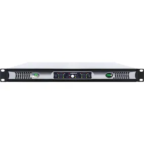 Ashly NXE1504BD nXe Series 4-Channel Networkable Multi-Mode Power Amplifier with OPDAC4 & OPDante Cards (4 x 150W)