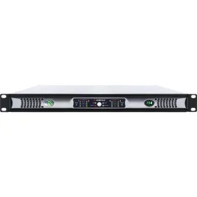 Ashly NXE754BD nXe Series 4-Channel Networkable Multi-Mode Power Amplifier with OPDAC4 & OPDante Cards (4 x 75W)