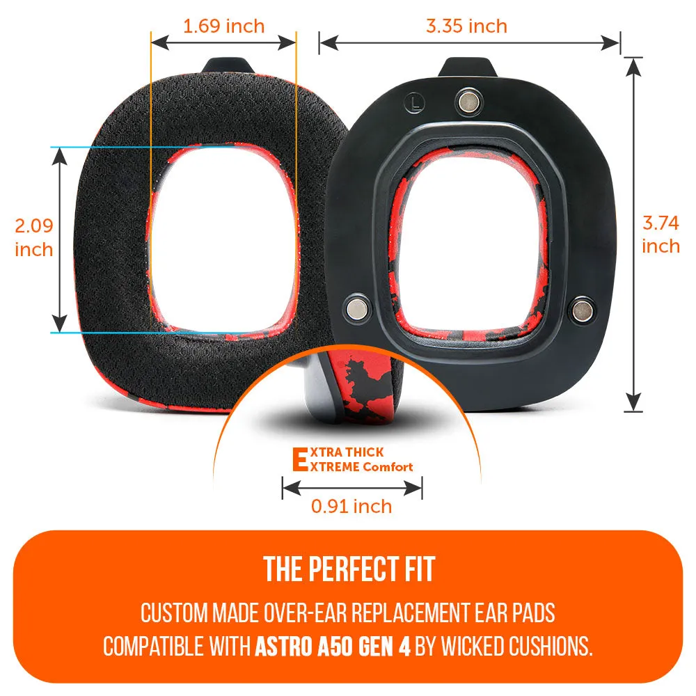 Astro A50 Gen 4, Gen 5 and A50X Earpads - WC FreeZe Cooling Gel