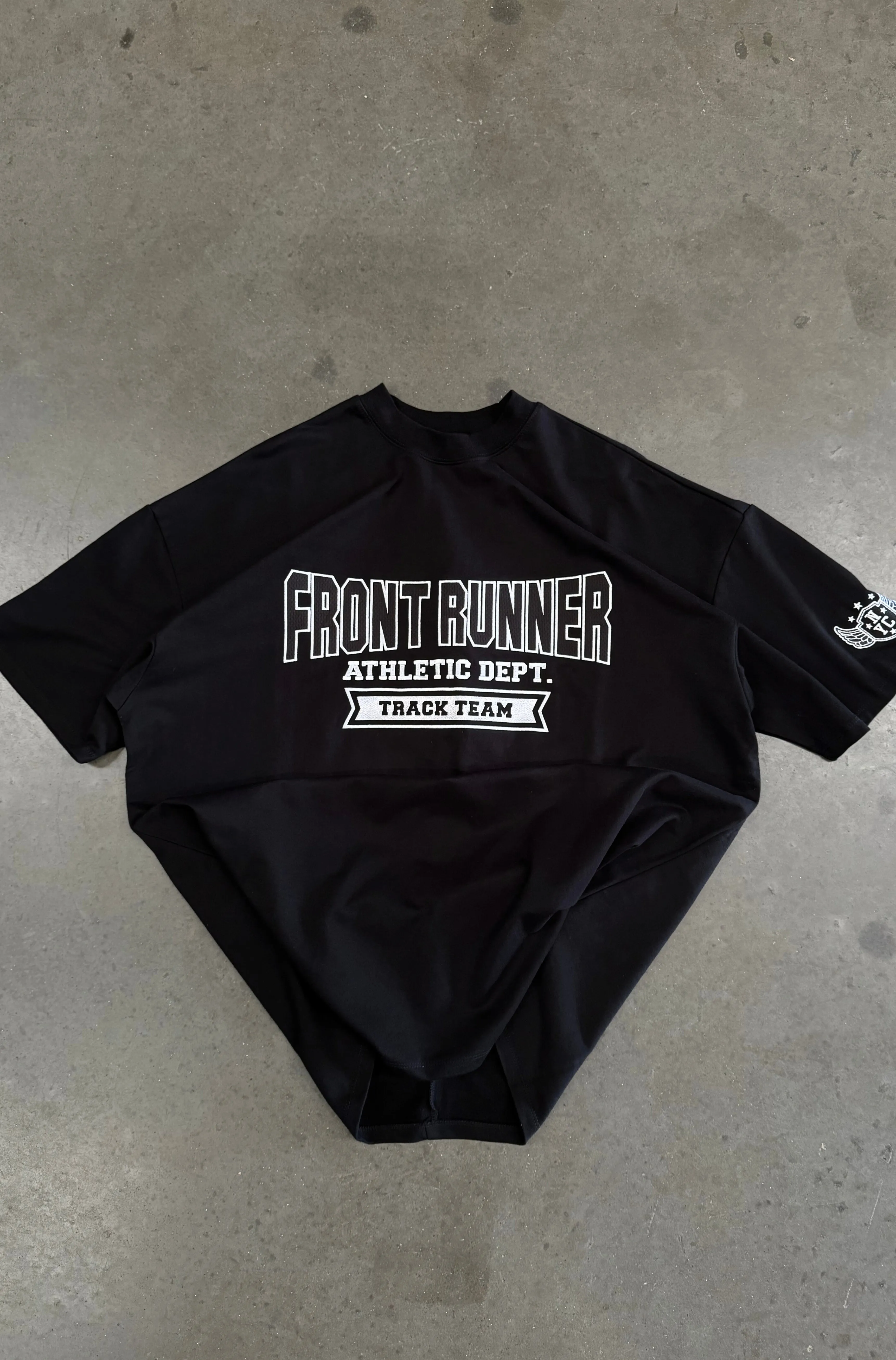Athletic Department Tee - Black & White