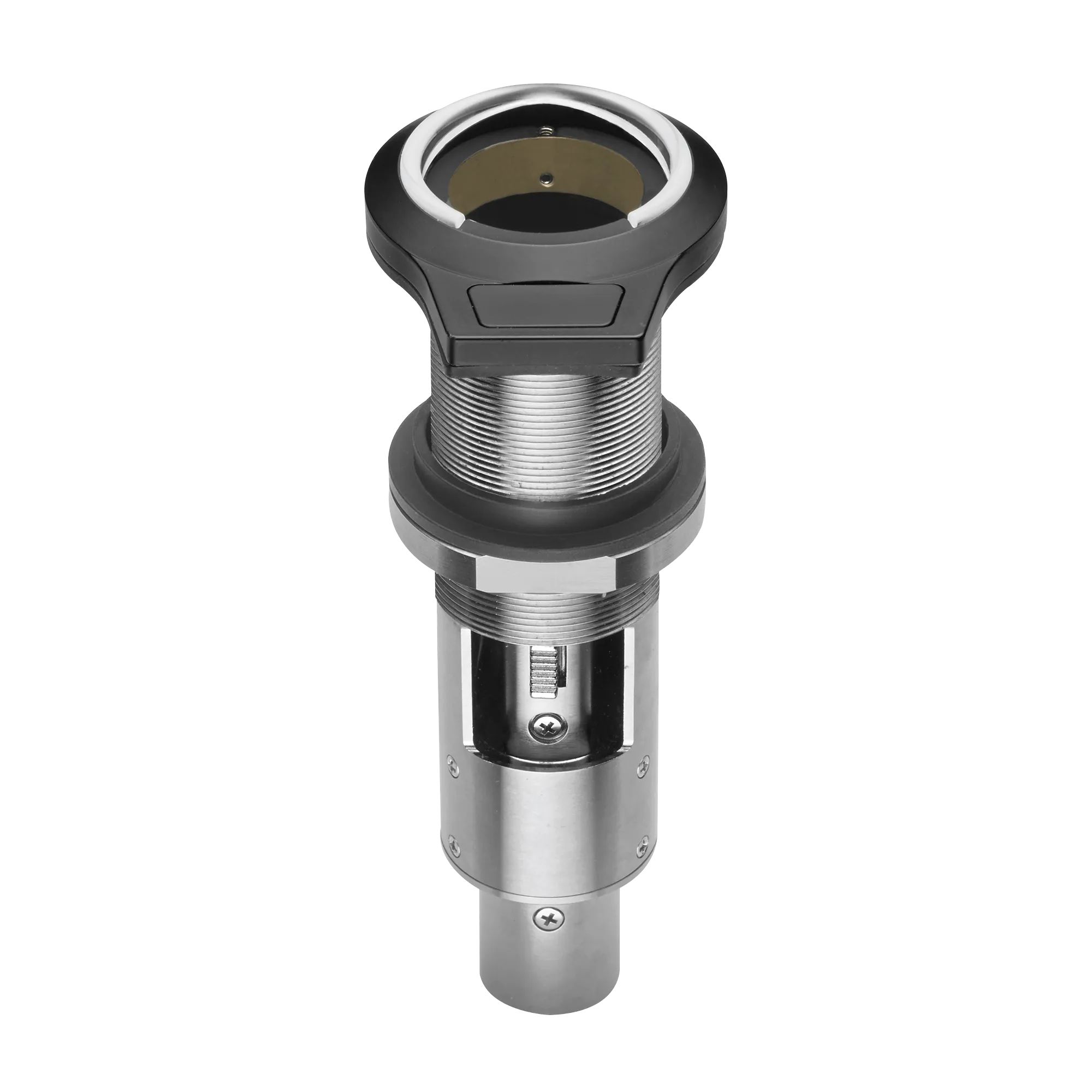 Audio-Technica AT8657/LED Flush-Mount Microphone Adapter w/ Led Ring and Touch Switch for External Control