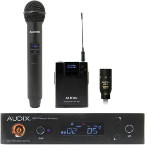 Audix AP41OM2L10B Handheld And Lavalier Wireless System Audix AP41OM2L10B Handheld And Lavalier Wireless System