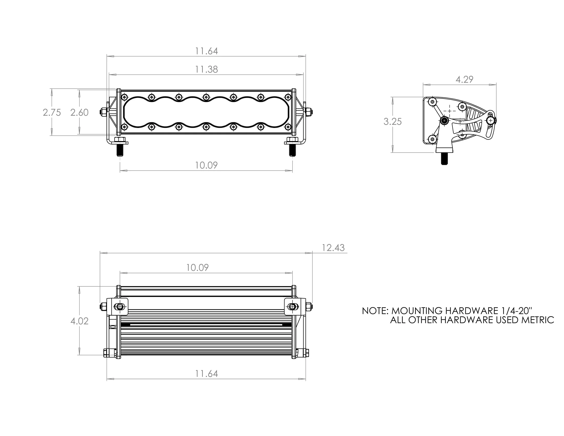 Baja Designs Onx6  LED Light Bar in White