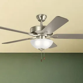 Basics Pro Select 52" Ceiling Fan with Light Kit