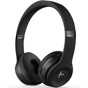 Beats Solo3 Wireless On-Ear Headphones - Black  (Refurbished)