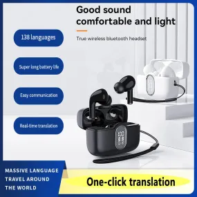 Bluetooth5.3 Voice Translator Wireless Earbud