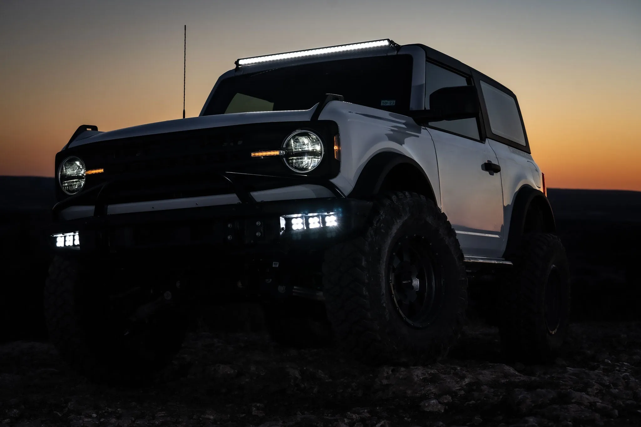 Bronco Modular Bumper Light Pod Mounts