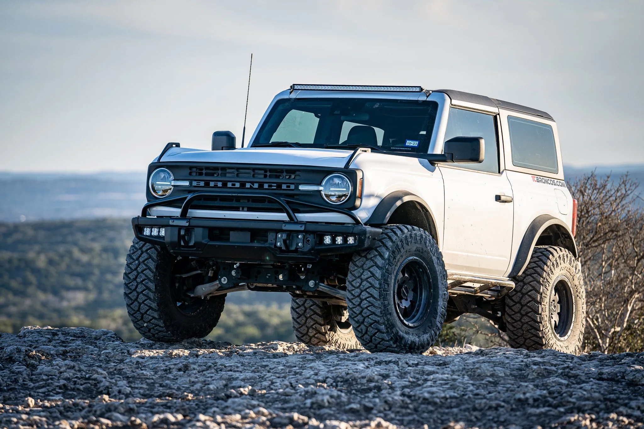 Bronco Modular Bumper Light Pod Mounts