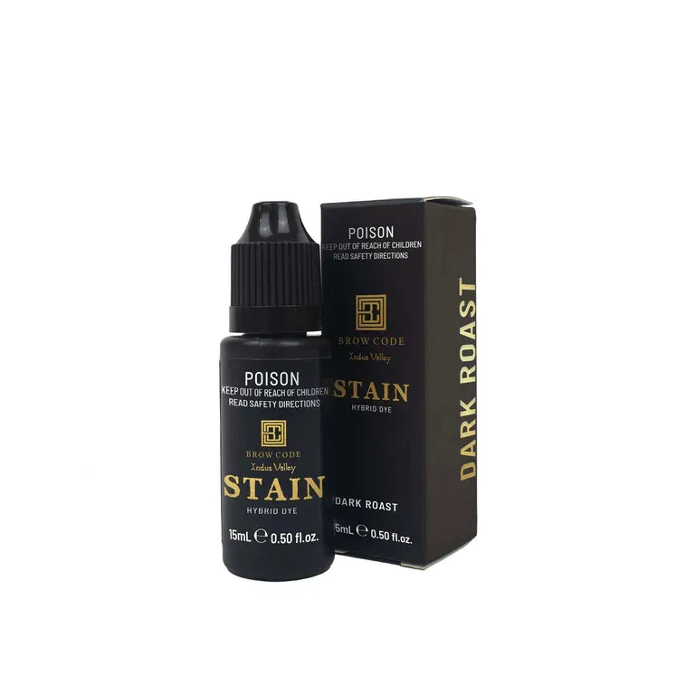 Brow Code Stain Hybrid Brow Dye Dark Roast 15ml