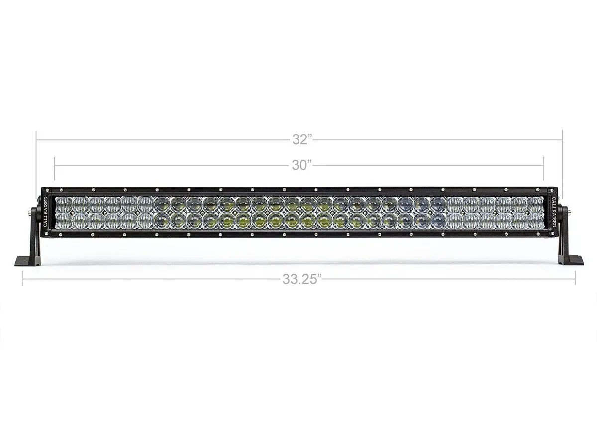 Cali Raised LED 2003-2009 Toyota 4runner 32" Lower Bumper Flush LED Light Bar Kit