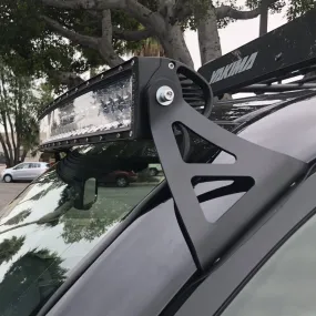 Cali Raised LED 2003-2022 Toyota 4runner 52" Curved Led Light Bar Roof Mounting Brackets