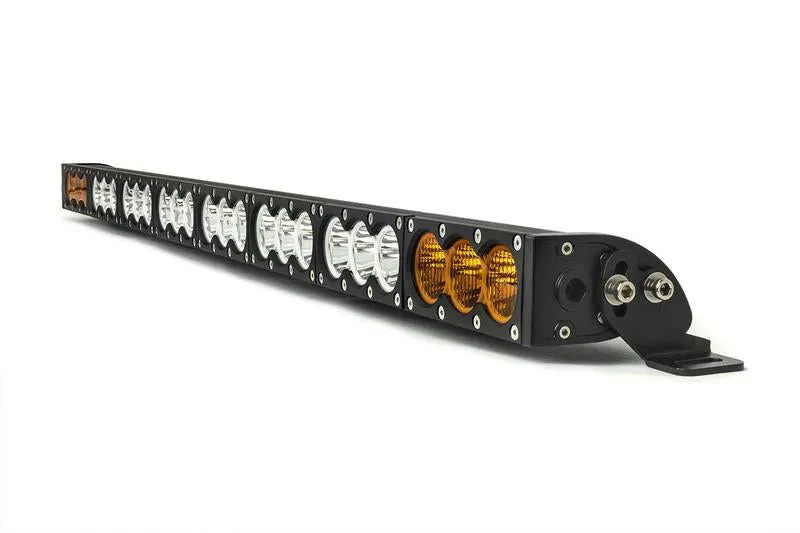 Cali Raised LED Dual Function Amber/White LED Light Bar Prinsu Mounting Bracket Kit