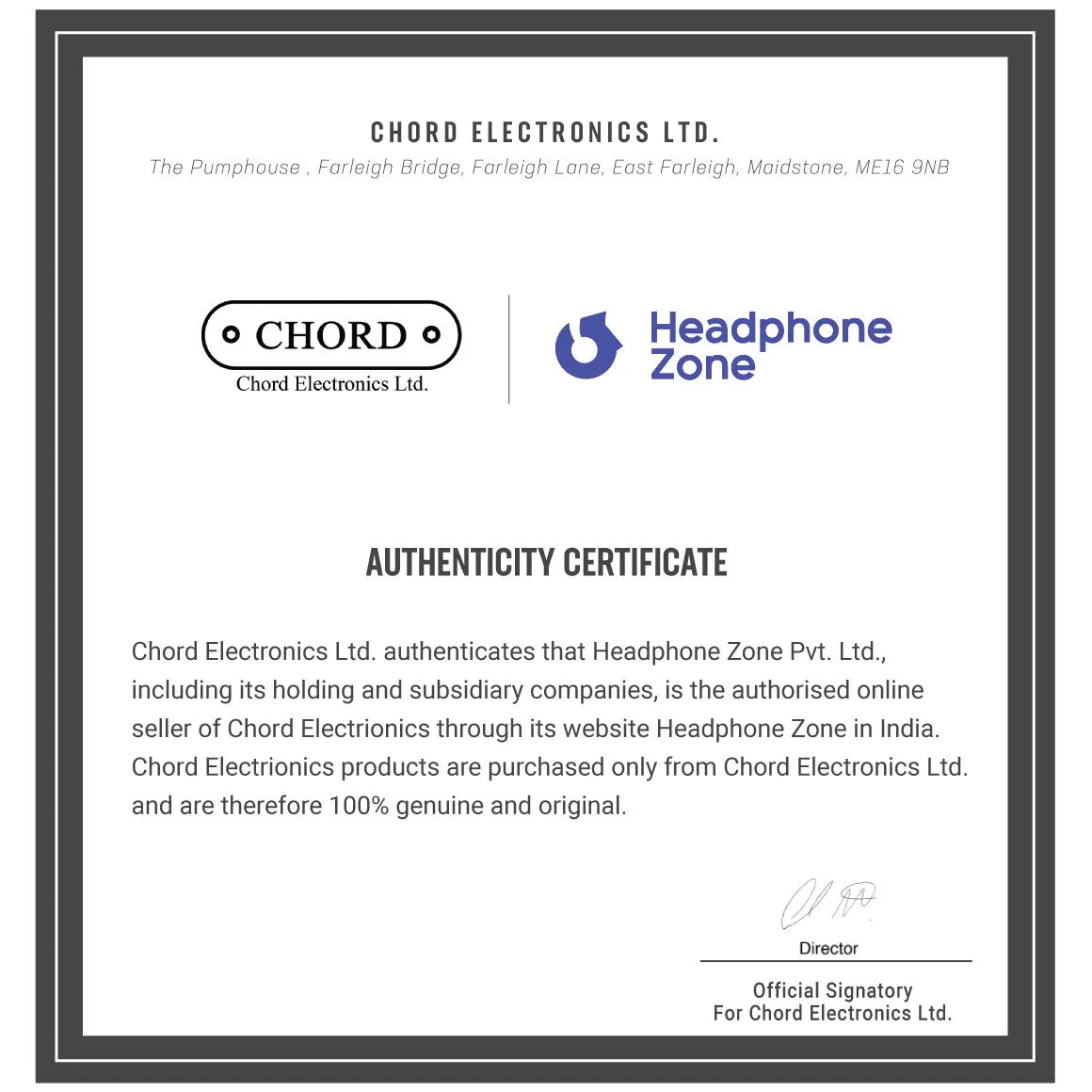 Chord - Hugo TT2