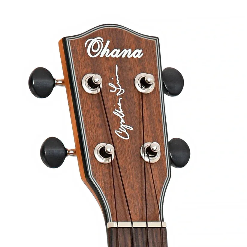 CK-25CE-CL Cynthia Lin Electric Concert size ukulele with Passive Pickup