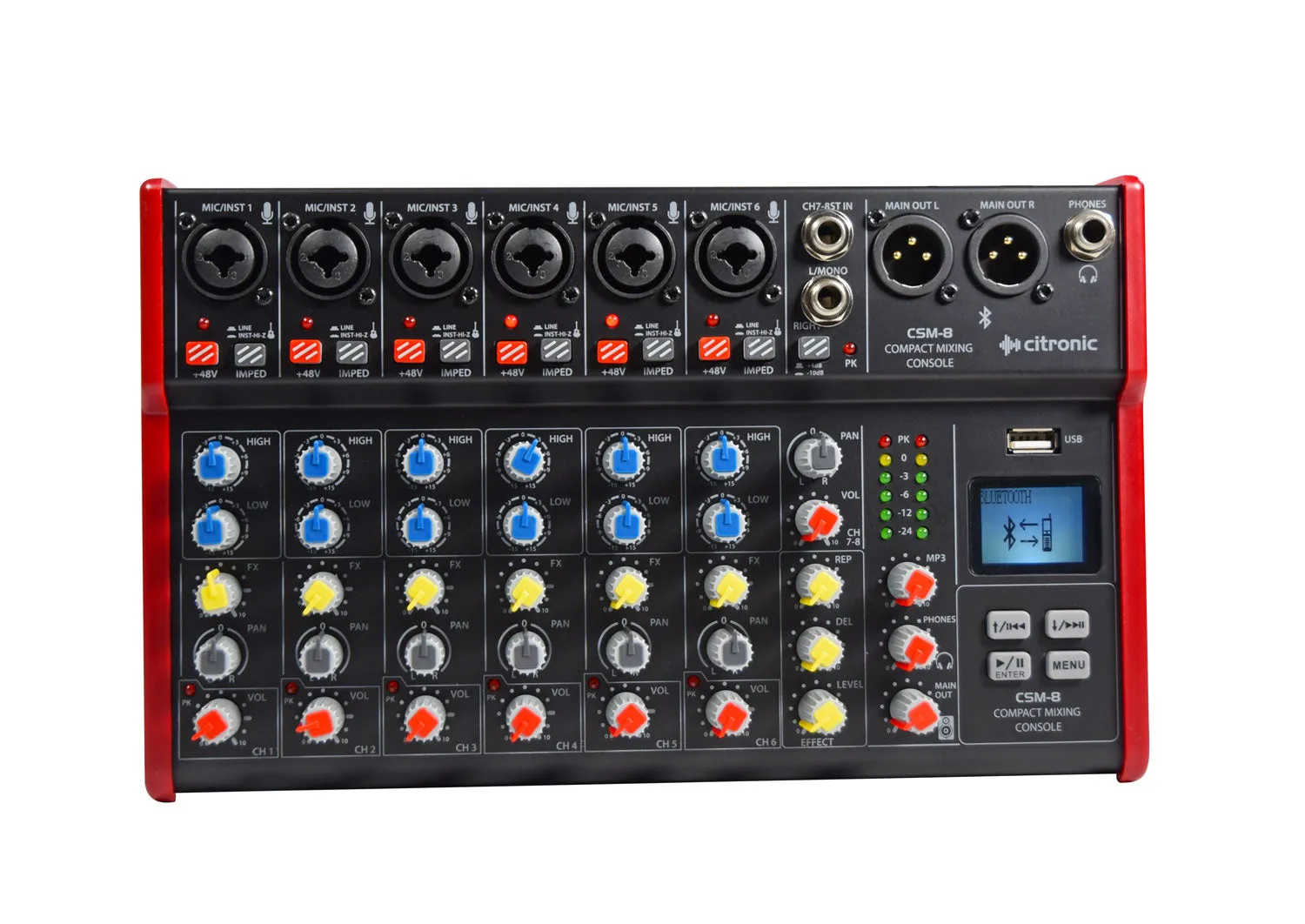 CSM Compact Mixers With USB / Bluetooth