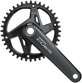 CUES FC-U8000-1 Bicycle Crankset - 170mm, 9/10/11-Speed, 40t, 110 BCD, Hollowtech II