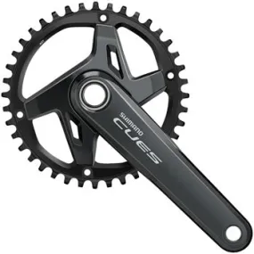 CUES FC-U8000-1 Bicycle Crankset - 170mm, 9/10/11-Speed, 40t, 110 BCD, Hollowtech II