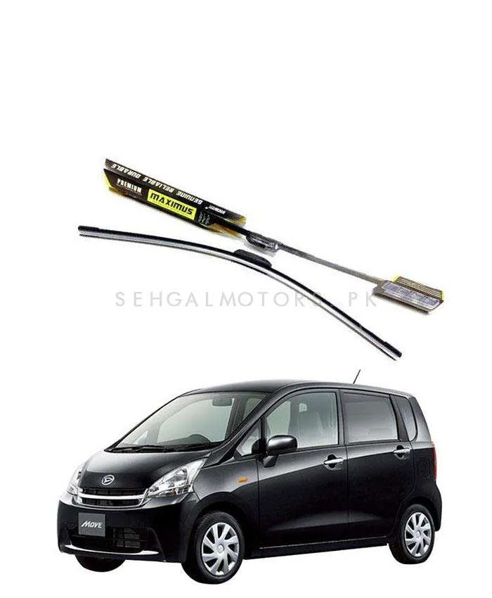 Daihatsu Move Maximus Premium Silicone Wiper Blades - Model 2011-2014