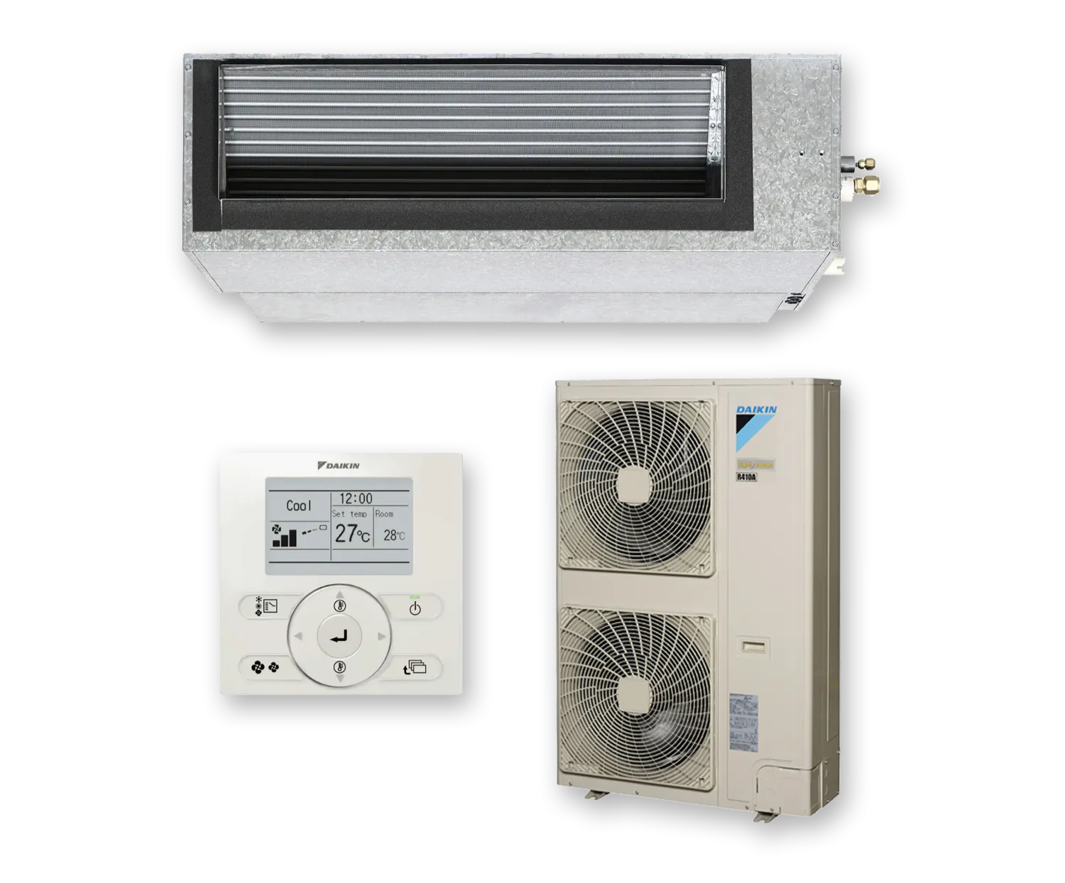 Daikin 16kW Premium Inverter Ducted System FDYA160AV19/RZAS160C2V1 - 1 Phase