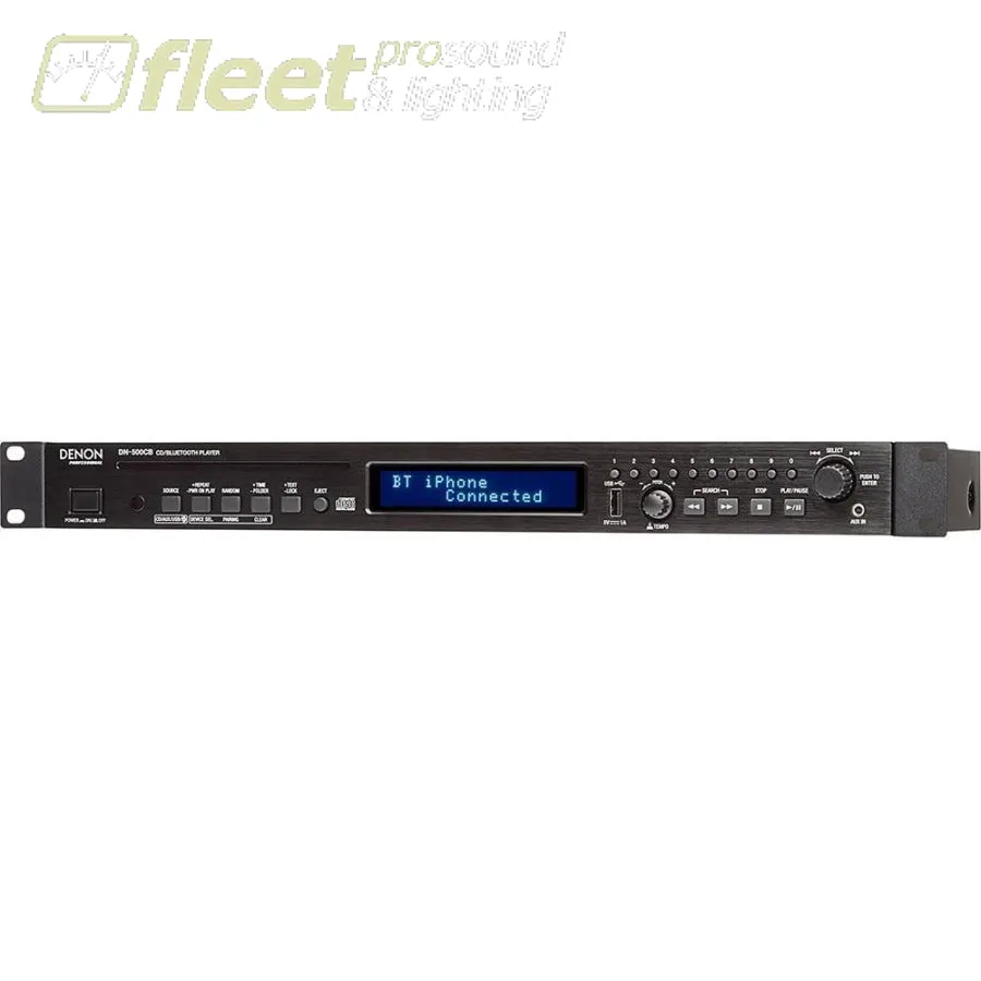 Denon DN-500CB CD/USB/Bluetooth Player with Remote