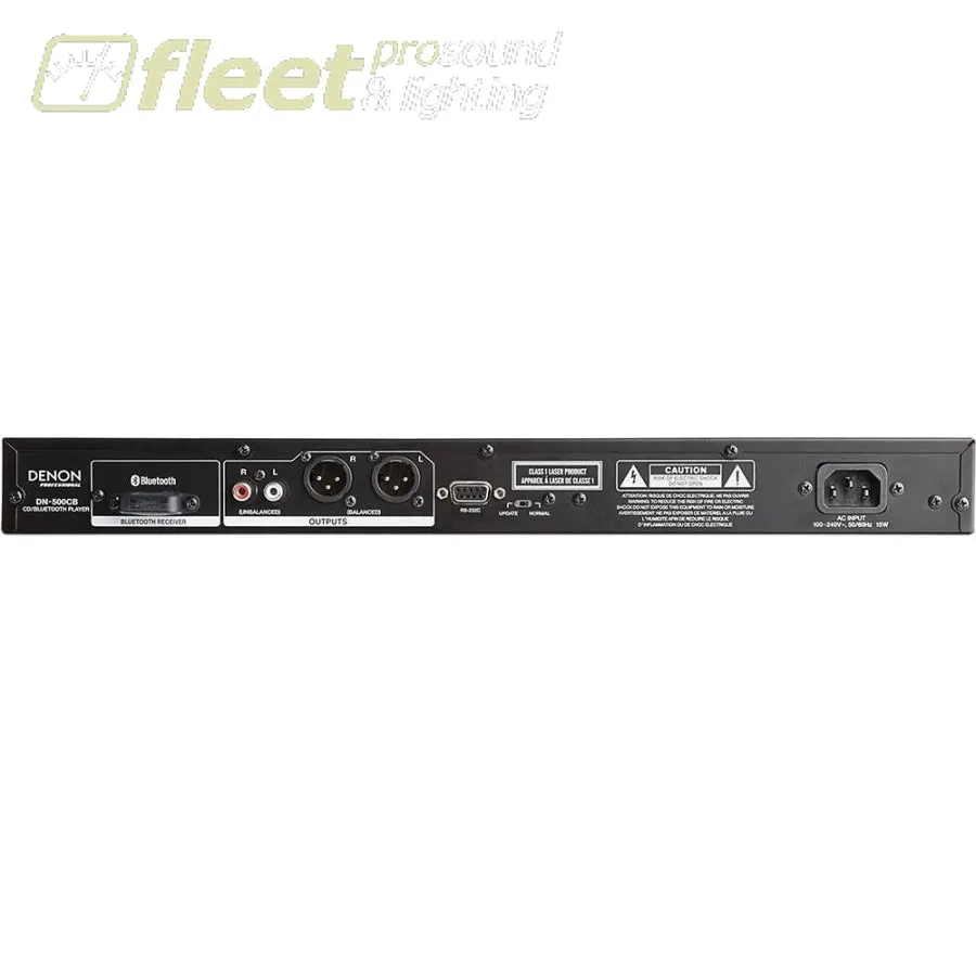 Denon DN-500CB CD/USB/Bluetooth Player with Remote