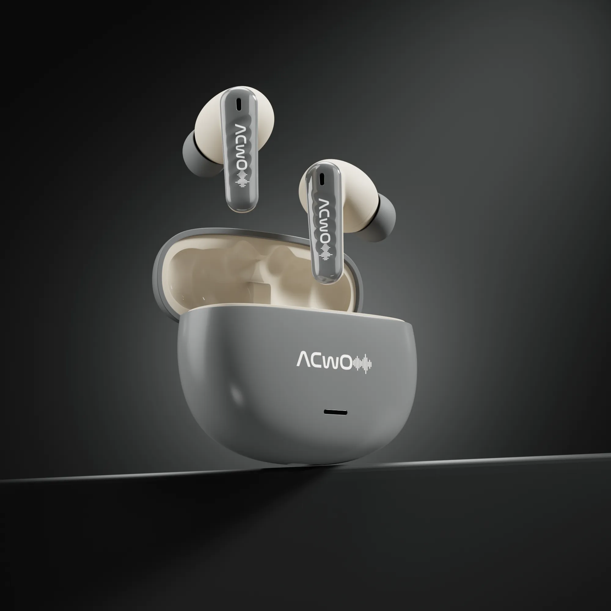 DwOTS 727 - Calling  Bisque Beige Earbuds