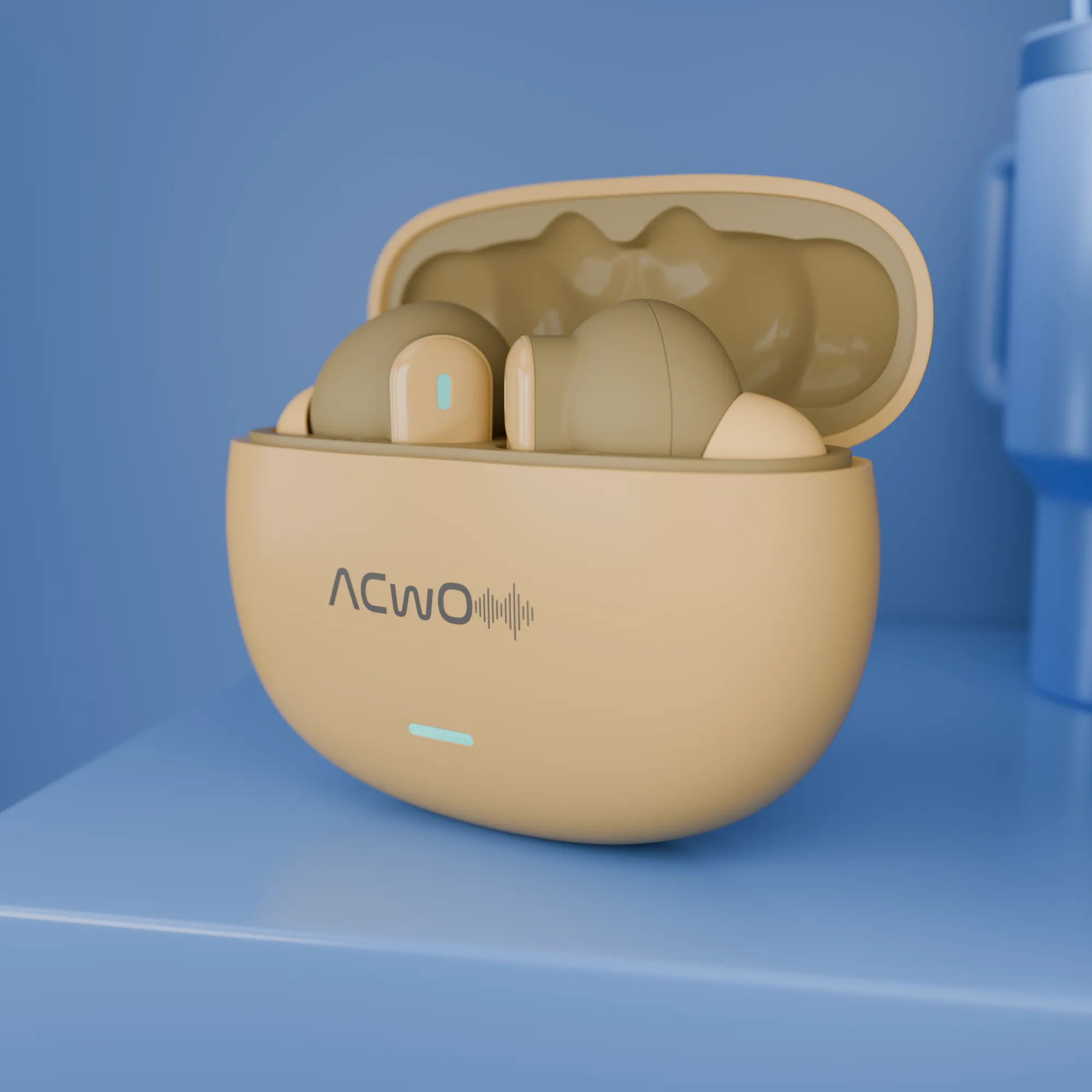 DwOTS 727 - Calling  Bisque Beige Earbuds