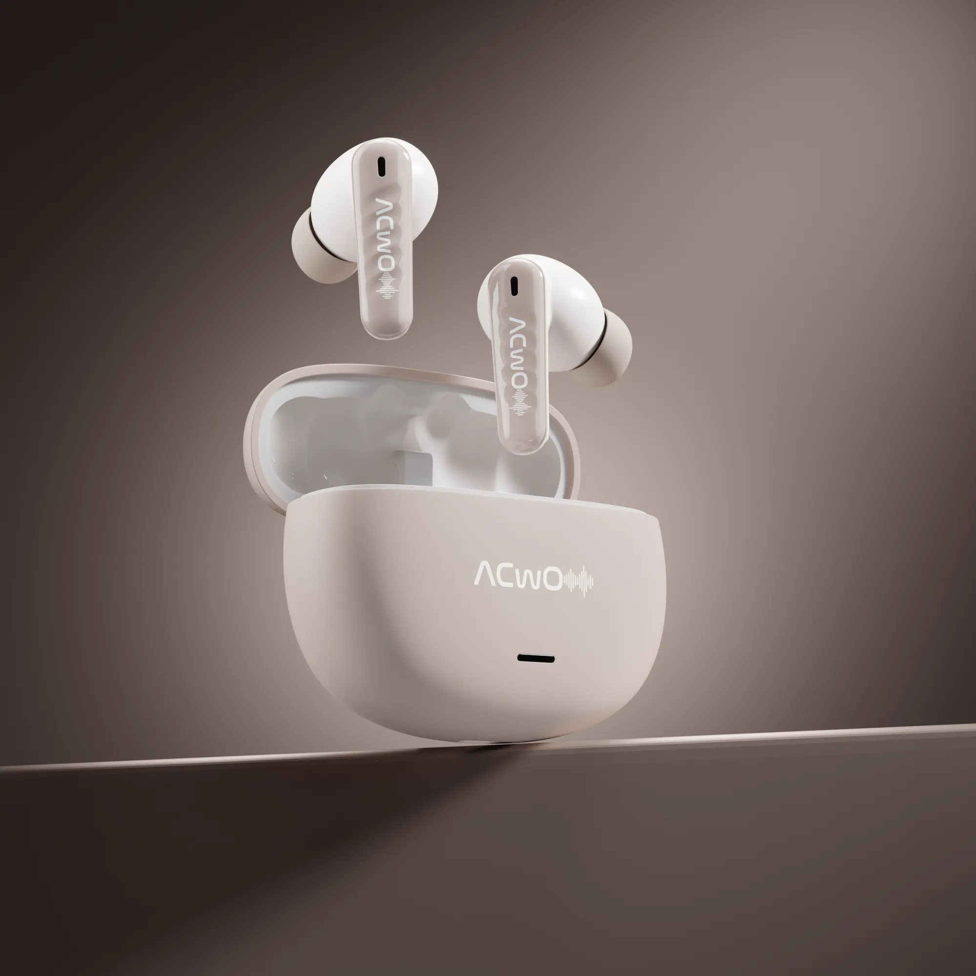 DwOTS 727 - Calling  Bisque Beige Earbuds