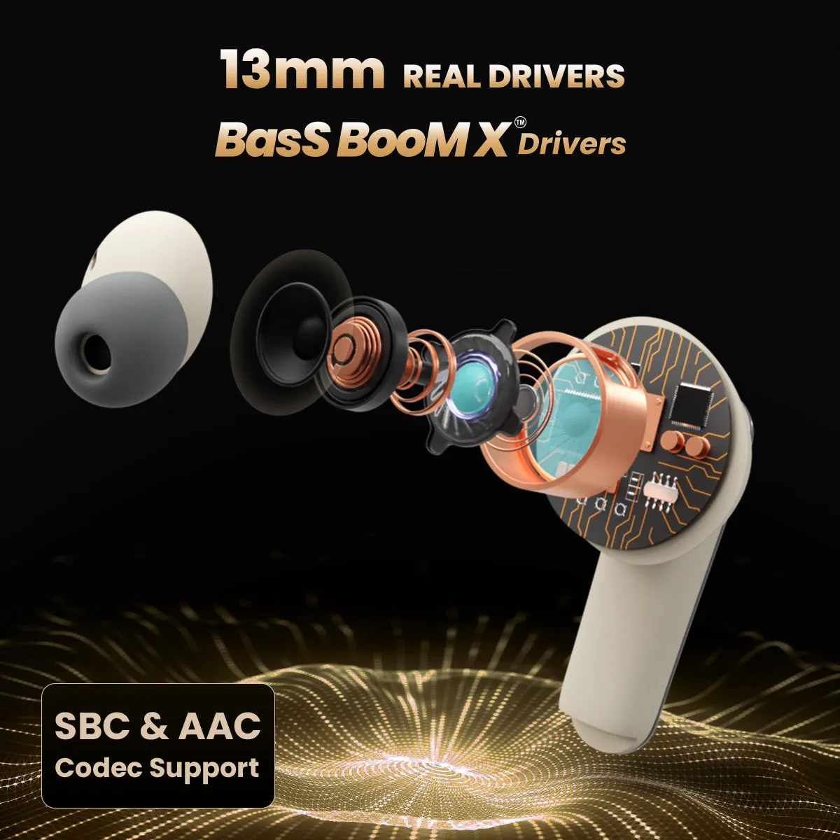 DwOTS 727 - Calling  Bisque Beige Earbuds
