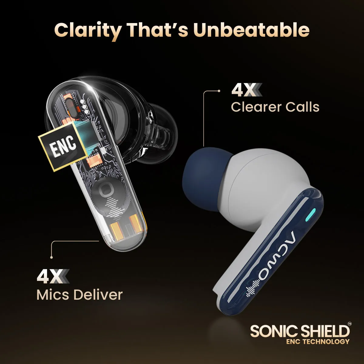DwOTS 727 - Calling  Bisque Beige Earbuds