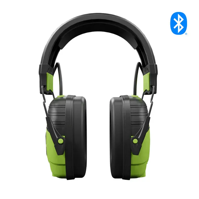 Earmuffs - ISOtunes LINK Aware Bluetooth Earmuff, Safety Green, IT-34B