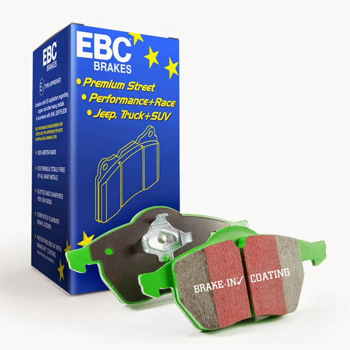 EBC Brakes DP71885 7000 Series Greenstuff Low Dust Truck/SUV Brake Pads