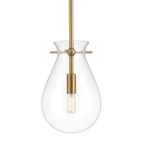 Emma LED Pendant Light, Brass